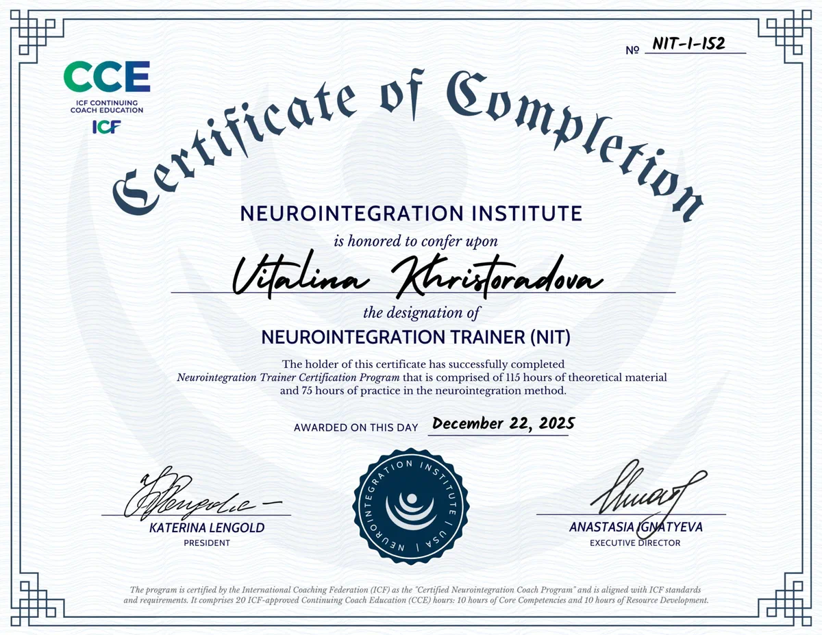 Neurointegration Trainer (NIT) - Neurointegration Institute · 2025